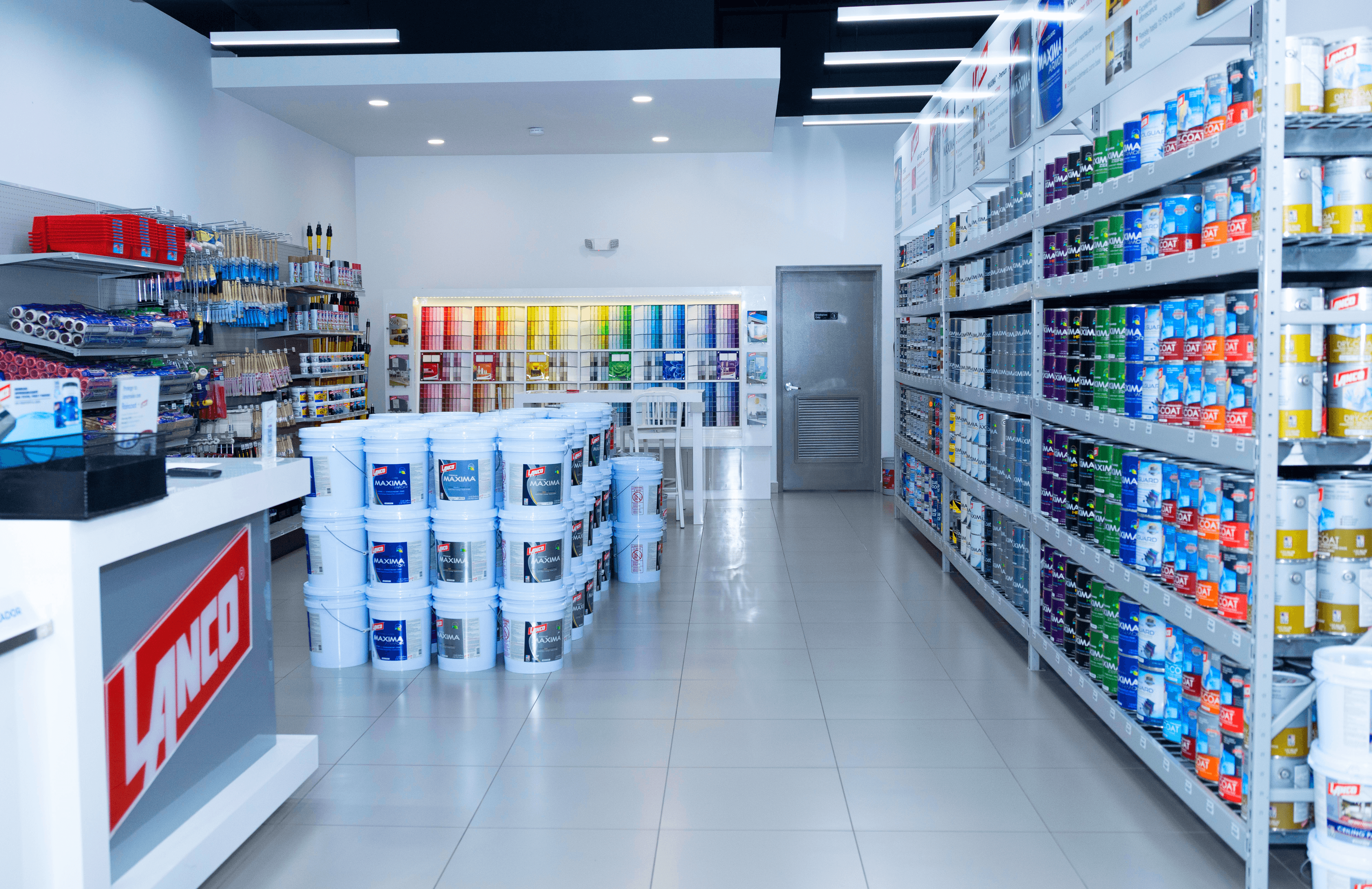 Exhibición de productos